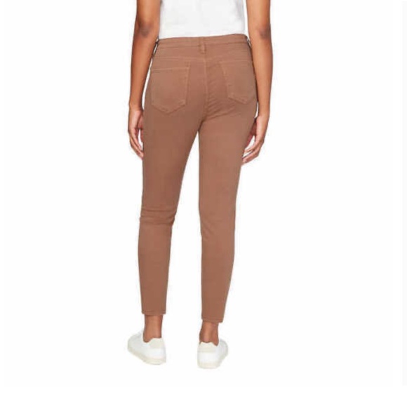 BUFFALO DAVID BITTON Havana High Rise Ankle Skinny Jeans Terracotta Brown EUC - Picture 3 of 9